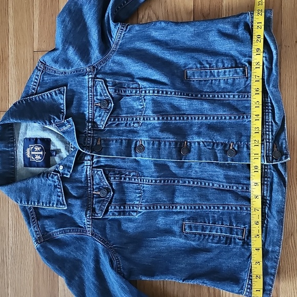 Talbots Classic Blue Denim Jean Jacket Isla Wash Women's Talbots Petite Plus XP - Picture 10 of 12